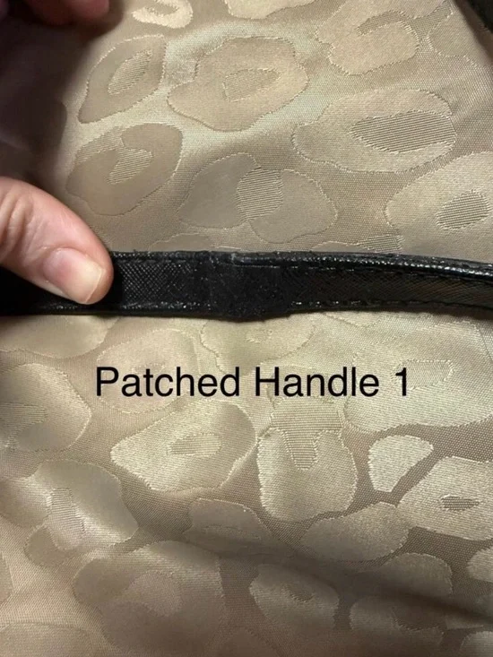 Michael Kors Beige Leopard-Print Tote Bag REHABED - Picture 4 of 13